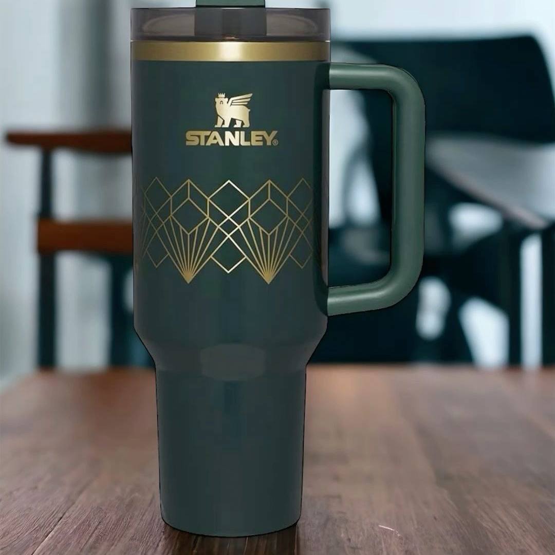 Stanley Quencher H2.0 40 oz Tumbler with Lid & Straw - imane Habibi