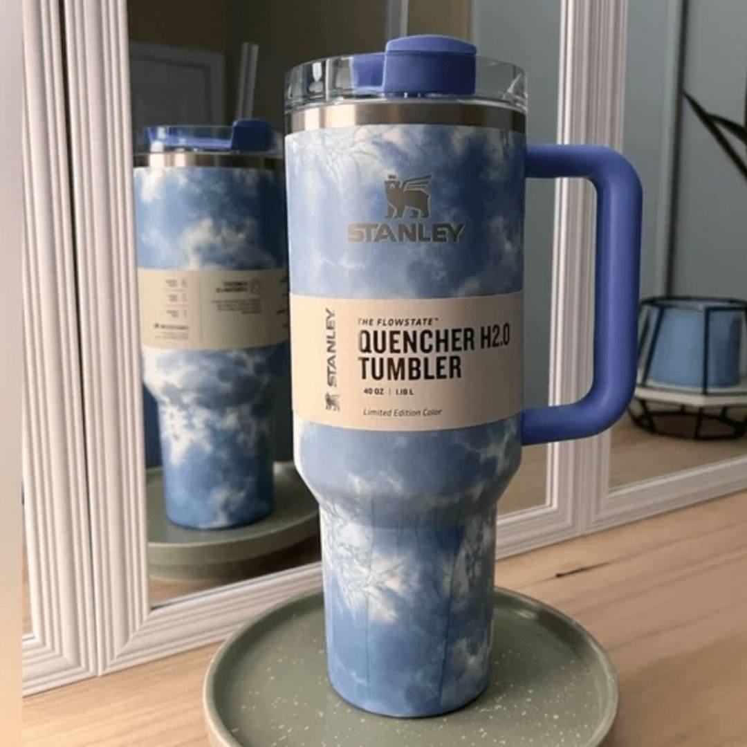 Stanley Quencher H2.0 40 oz Tumbler with Lid & Straw - imane Habibi