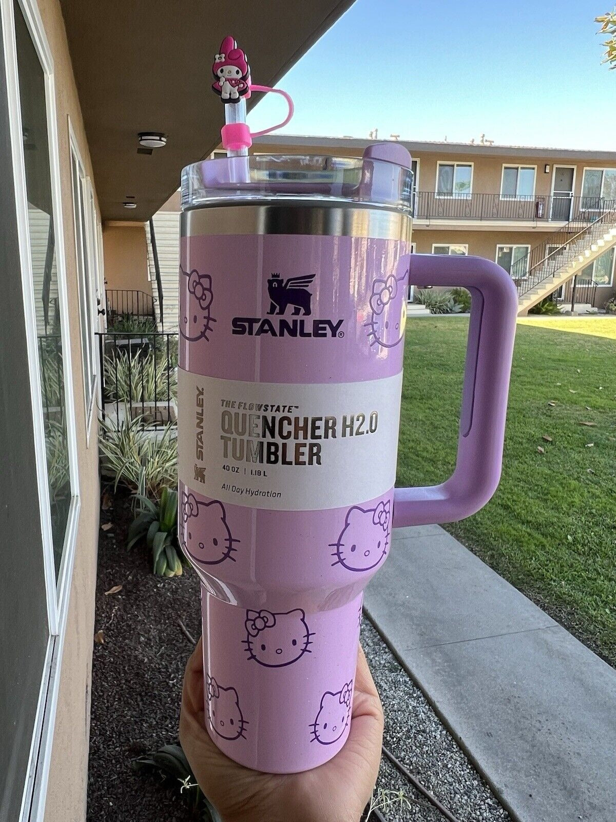 Stanley Quencher H2.0 40 oz Tumbler with Lid & Straw - imane Habibi