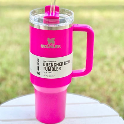Stanley Quencher H2.0 40 oz Tumbler with Lid & Straw - imane Habibi