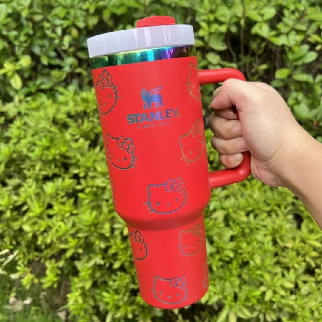 Stanley Quencher H2.0 40 oz Tumbler with Lid & Straw - imane Habibi