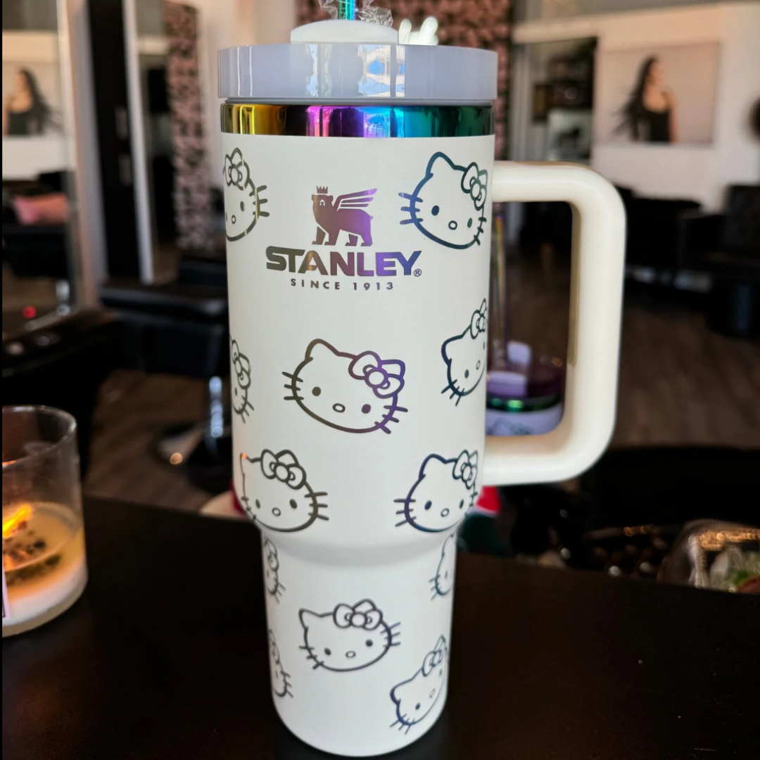 Stanley Quencher H2.0 40 oz Tumbler with Lid & Straw - imane Habibi