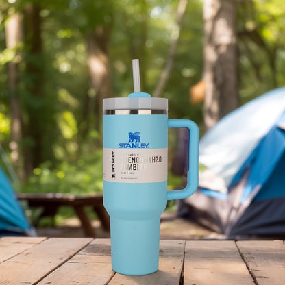 Stanley Quencher H2.0 40 oz Tumbler with Lid & Straw - imane Habibi