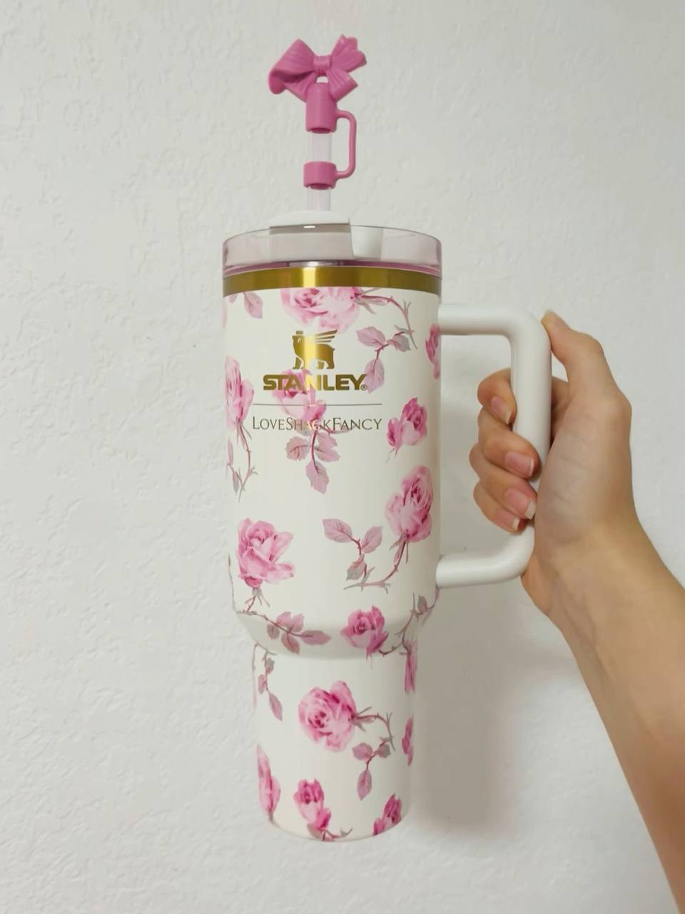 Stanley Quencher H2.0 40 oz Tumbler with Lid & Straw - imane Habibi