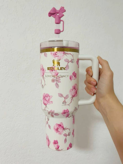 Stanley Quencher H2.0 40 oz Tumbler with Lid & Straw - imane Habibi